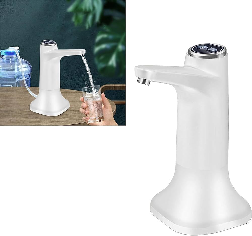 ウォーターポンプディスペンサー、電動自動ボトル電動飲料水ポンプ　電動ウォータージ ウォーターボトルポンプ 自動ウォーターディスペンサー 5ガロン